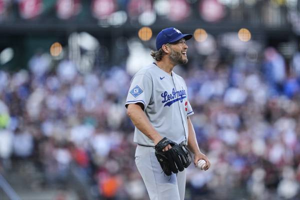 커쇼는 자이언츠를 상대로 강한 모습을 보여왔다. 사진= AP= 연합뉴스 제공