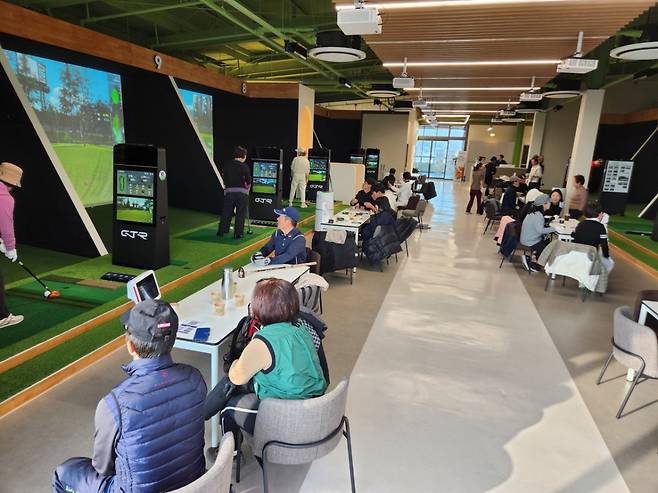 GTR 스크린 파크골프 매장 모습/사진=GTR
