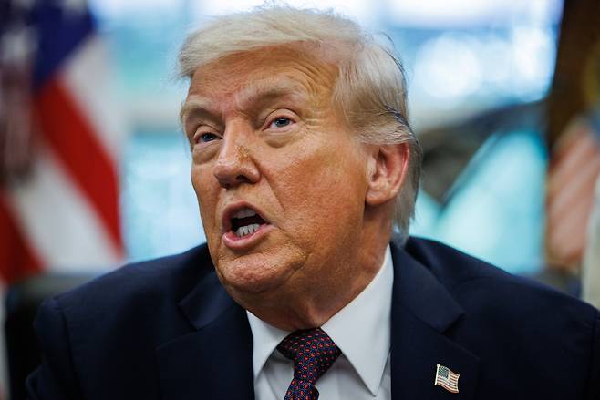 도널드 트럼프 미국 대통령. [EPA]