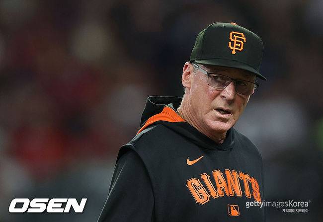 [사진] 샌프란시스코 밥 멜빈 감독. ⓒGettyimages(무단전재 및 재배포 금지)
