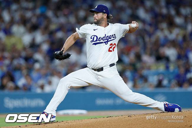 [사진] 클레이튼 커쇼 ⓒGettyimages(무단전재 및 재배포 금지)