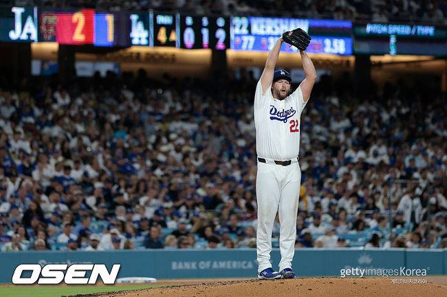 [사진] 클레이튼 커쇼 ⓒGettyimages(무단전재 및 재배포 금지)