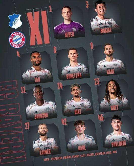 [사진] 바이에른 뮌헨 공식 소셜 미디어