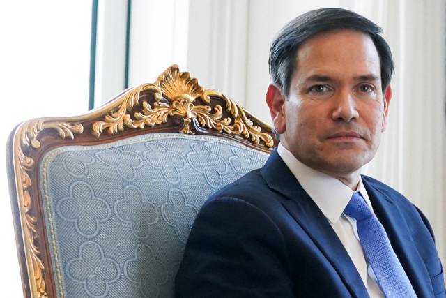 마코 루비오 미국 국무부 장관. 로이터연합뉴스