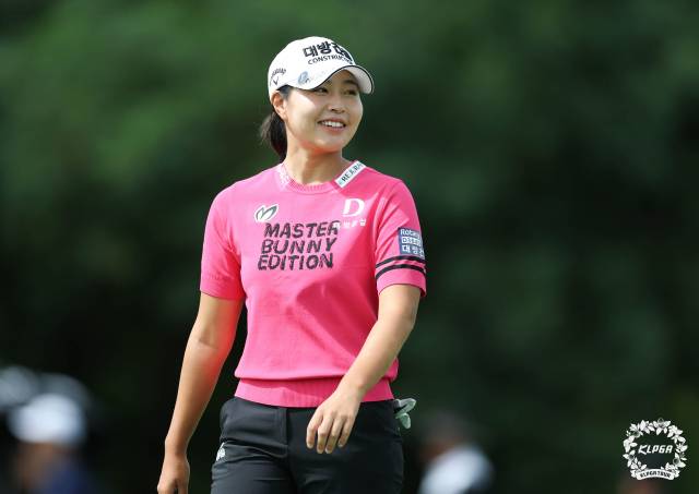 공동 4위를 달리고 있는 성유진. 사진 제공=KLPGA