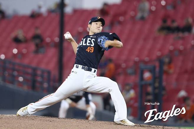 ▲ 윤산흠 ⓒ한화 이글스