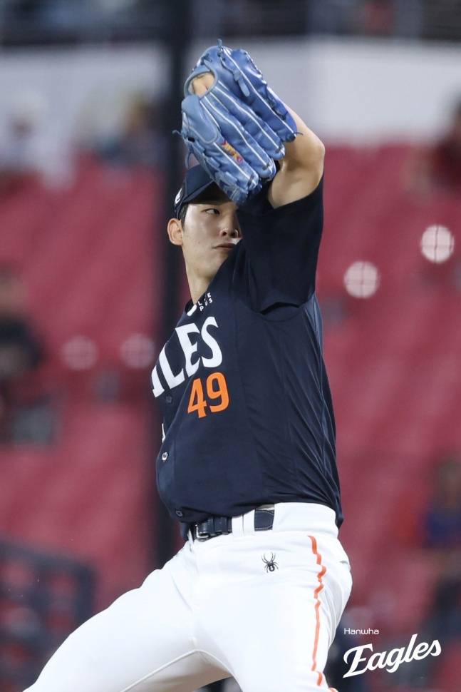 윤산흠. /사진=한화 이글스 제공