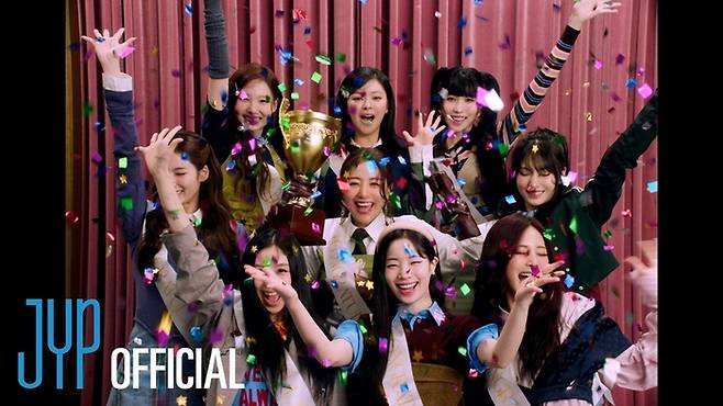 트와이스. 사진lJYP엔터테인먼트