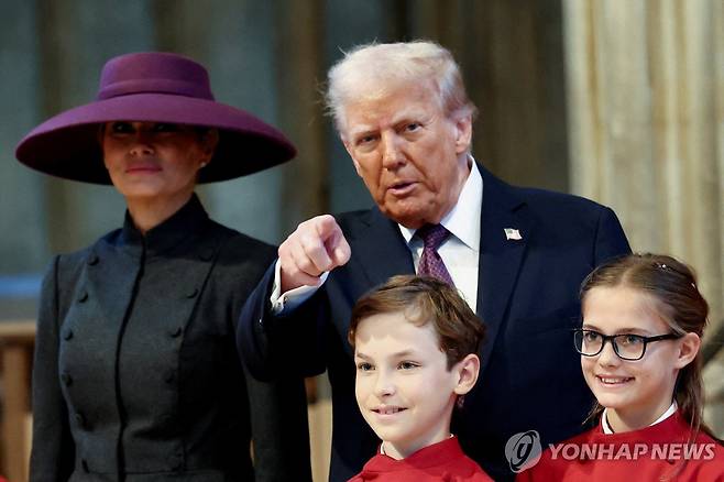 영국 방분한 도널드 트럼프 미국 대통령 [로이터=연합뉴스 자료사진]