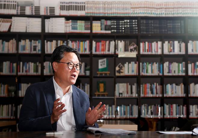 ▲'거리의 인문학자' 최준영 대표 /김철빈 기자 narodo@incheonilbo.com