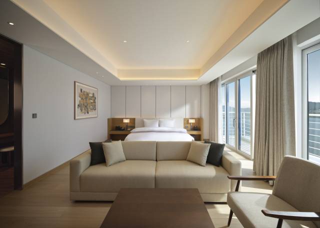 라한셀렉트 경주 프레지덴셜 스위트 이스트 침실 이미지.호텔측 제공