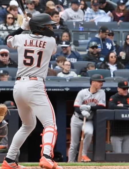 이정후. 사진 | 샌프란시스코 SNS