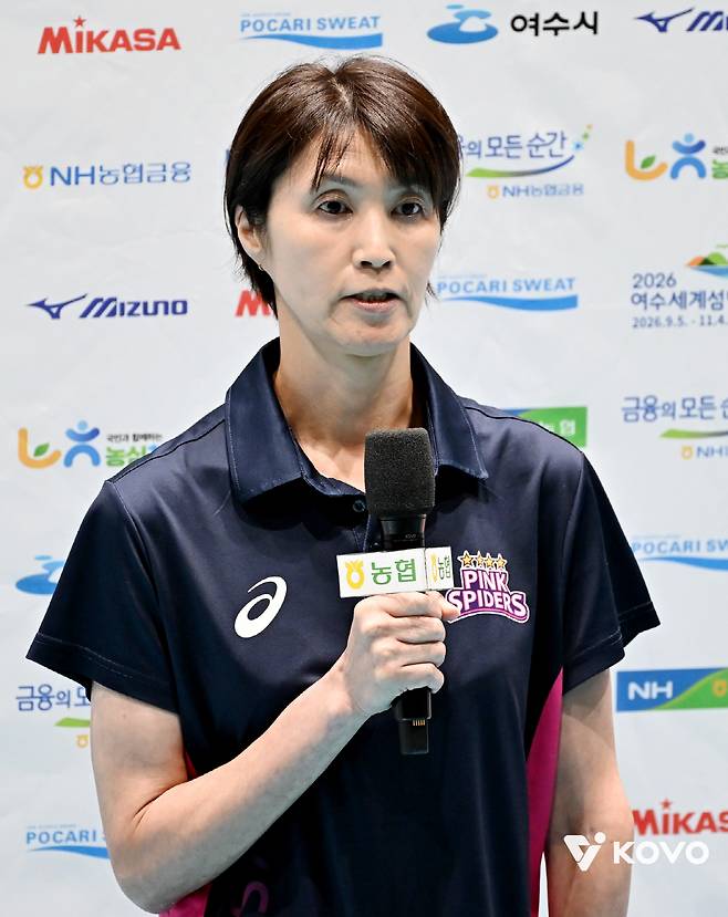 요시하라 토모코 흥국생명 감독. 사진제공=KOVO