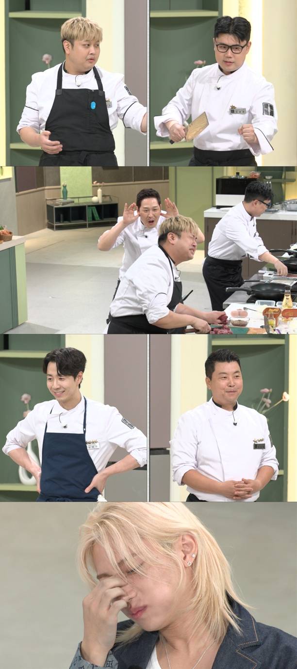 오늘(21일) 방송되는 JTBC '냉장고를 부탁해'(냉부해 2)에서는 그룹 스트레이 키즈의 필릭스와 리노가 게스트로 출연해 15분 요리 대결을 펼친다. '세리머니를 부르는 요리' 대결에서는 권성준 셰프가 '권풍'으로 변신해 '공풍증 피해자' 윤남노 셰프의 멘탈을 흔들며 웃음을 선사한다. 이어진 디저트 대결에서는 손종원 셰프와 5연승에 도전하는 정호영 셰프가 처음으로 맞붙는다. 필릭스가 "증조할머니의 추억이 생각난다"고 감탄한 디저트의 주인공은 누가 될지, 스트레이 키즈의 입맛을 사로잡은 최고의 셰프는 방송을 통해 확인할 수 있다.