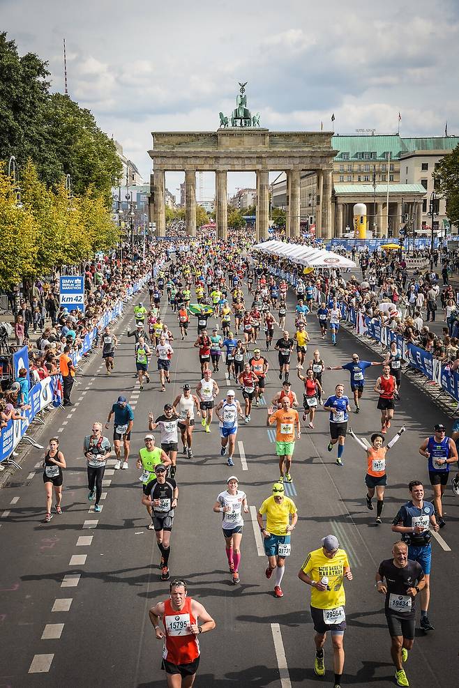 2018년 9월 베를린 마라톤. 필자 제공