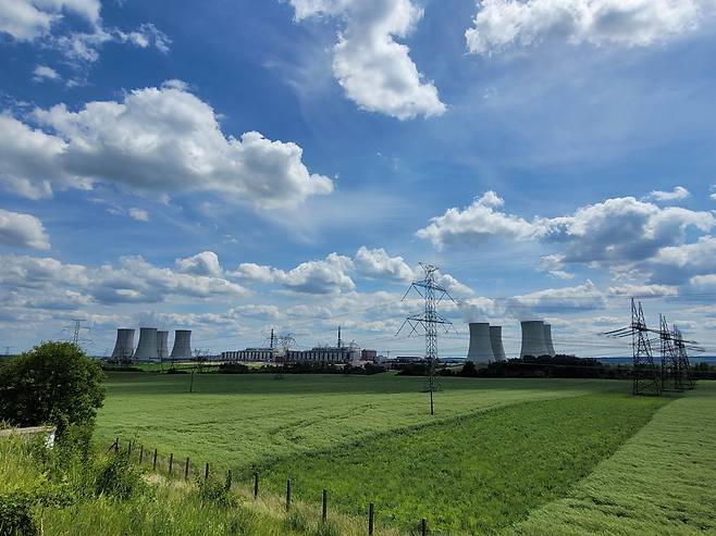 View of the Dukovany site in the Czech Republic, where new nuclear reactors will be built (Daewoo E&C)