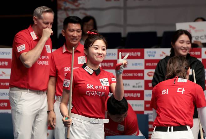 6연승을 질주한 SK렌터카가 우승을 눈앞에 뒀다. PBA 제공