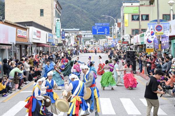 정선아리랑제.  정선군