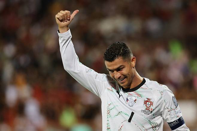 지난 10일 크리스티안 호날두가 월드컵 예선 최다 득점 공동 1위에 오르며 포르투갈의 승리를 이끌었다. /사진=로이터