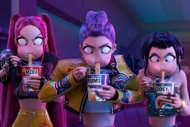 넷플릭스 애니메이션 영화 '케이팝 데몬 헌터스' 스틸/넷플릭스