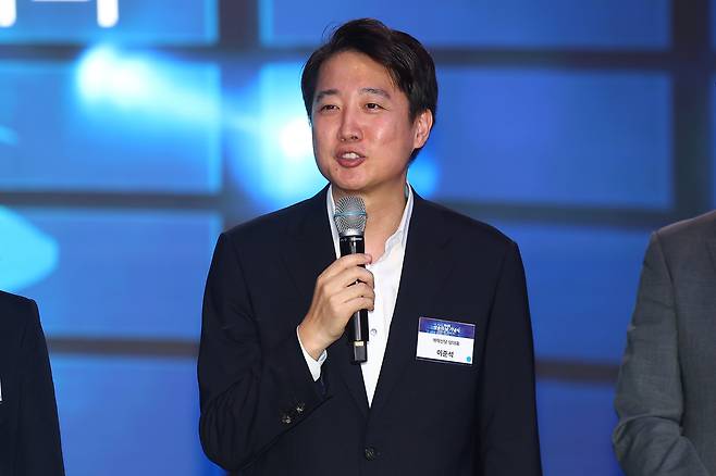 이준석 개혁신당 대표가. [연합]