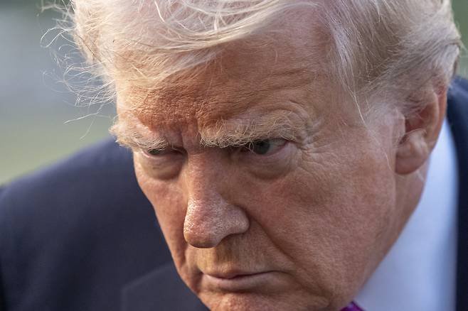 도널드 트럼프 미국 대통령. [AP]