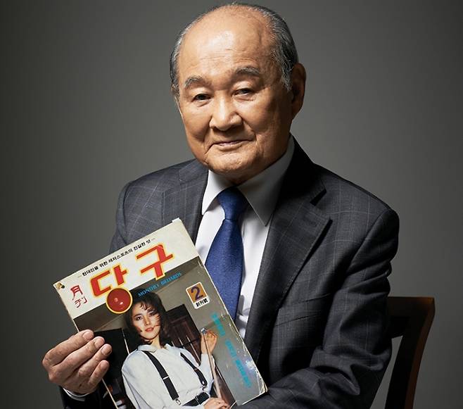 최장수 당구 잡지를 발행하는 등 한국 당구 발전에 큰 공헌을 했던 빌리어즈 김기제 발행인. 빌리어즈