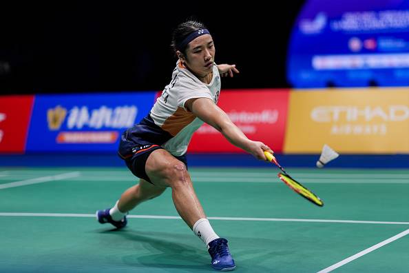 안세영이 2025 세계배드민턴연맹(BWF) 월드투어 슈퍼 750 중국 마스터스 대회 2연패를 달성했다. 게티이미지