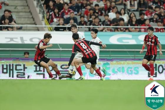 FC서울-광주FC 경기 장면. /사진=한국프로축구연맹 제공