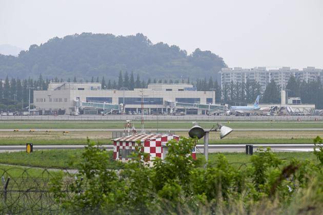 광주시 광산구 신촌동에 위치한 광주 민간·군 공항 <광주일보 자료사진>
