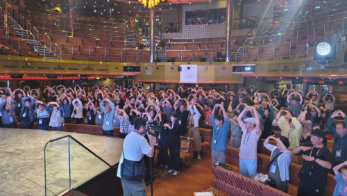 ◇강원도민 크루즈 체험단 모습.