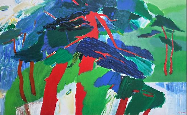 허계作 ‘소나무’