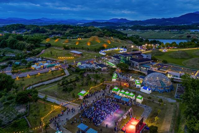 창녕 교동과 송현동 고분군 국가유산 야행./창녕군/