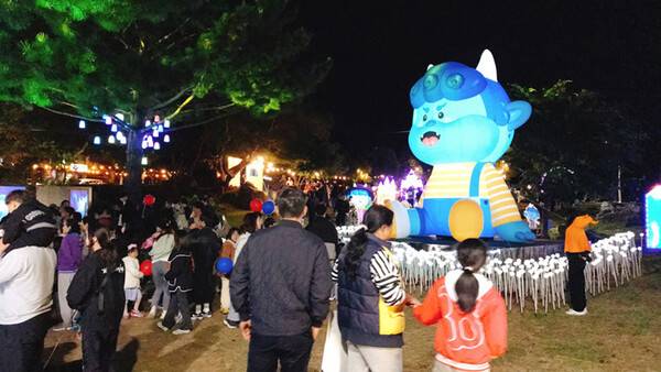 2025 신산 도채비 빛 축제가 오는 26일 제주시 신산공원 북측광장 일대에서 개막한다.(사진제공=제주관광공사)