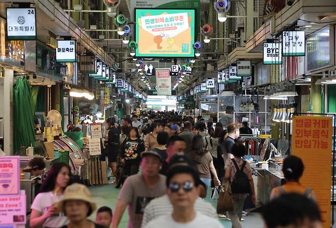 서울 마포구 망원시장. (사진=연합뉴스)