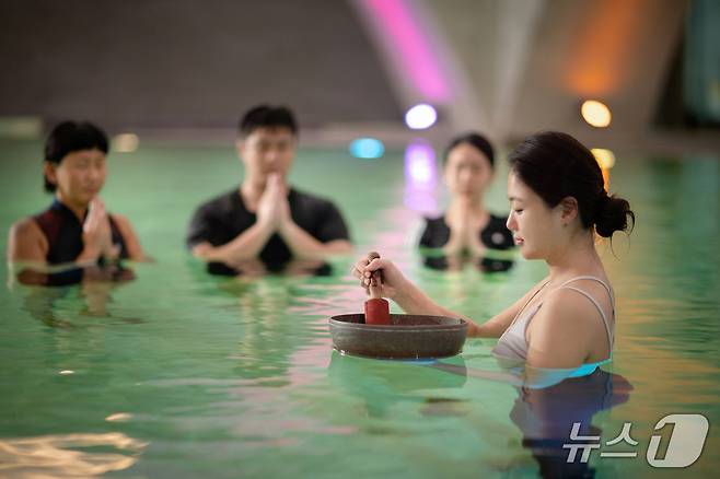 위호텔 제주의 수 치료 프로그램.(제주관광공사 제공, 재판매 및 DB 금지)