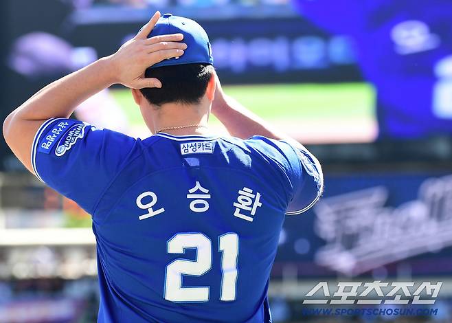 수원 마지막 날. 은퇴 투어 참석한 오승환.