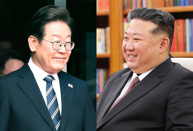 이재명 대통령, 김정은 북한 노동당 총비서./뉴스1