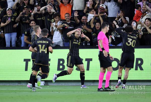 손흥민(LAFC). 게티이미지코아