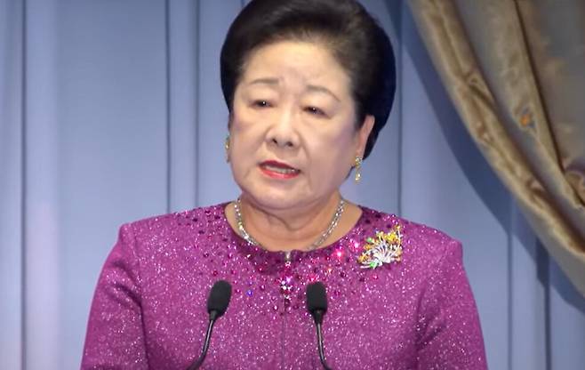 세계평화통일가정연합 유튜브 갈무리