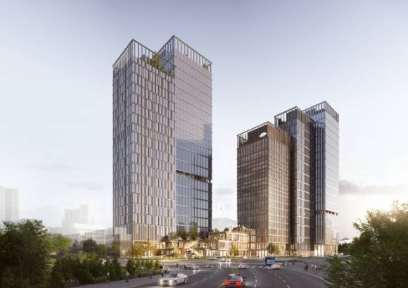 서울역 북부역세권 복합개발 조감도. [사진=한화]