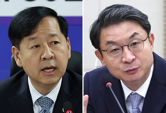 구윤철(左), 이억원(右)