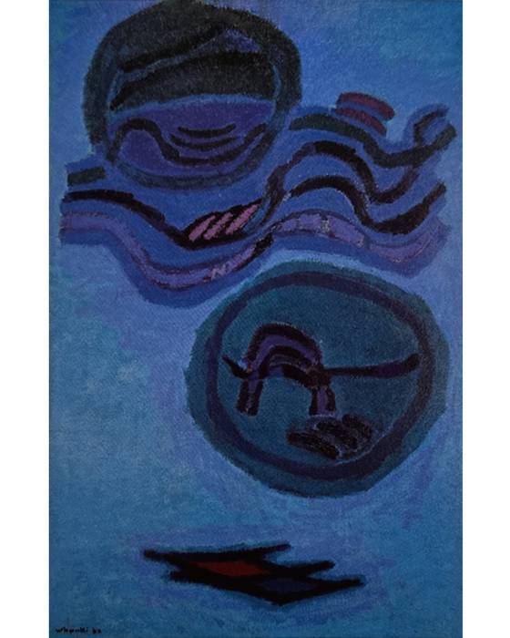 지난 3~7일 열린 프리즈·키아프에선 한국 블루칩 작가들에 대한 관심도 뜨거웠다. 그림은 20억원에 판매된 김환기의 ‘구름과 달’.