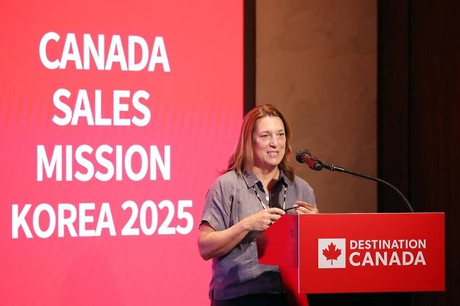 글로리아 로리 캐나다관광청 수석 부사장.  /사진= 캐나다관광청