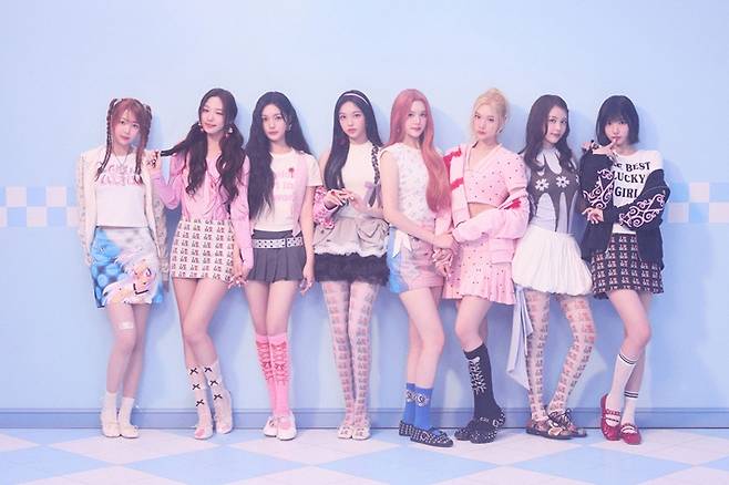 SM엔터테인먼트 신인 걸그룹 하츠투하츠가 오는 10월 20일 컴백한다. SM엔터테인먼트 제공