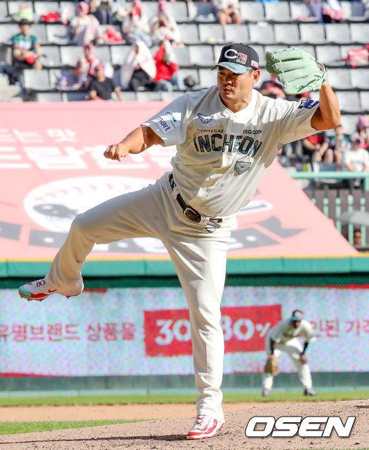 SSG 랜더스 노경은. /SSG 랜더스 제공