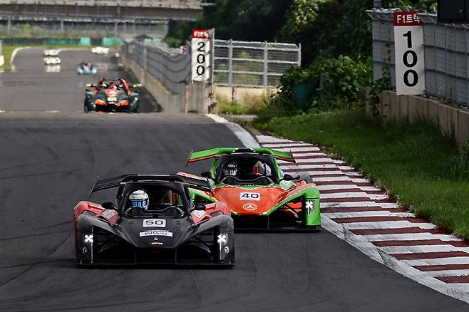 강병휘는 레볼루션 500SC에 올라 전남 내구에 출전했다. 사진: 김학수 기자