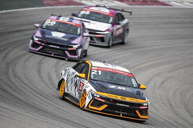 강병휘는 어느새 현대 N 페스티벌의 '베테랑' 중 하나가 되었다. 사진: 정인성 작가(웨이브진)