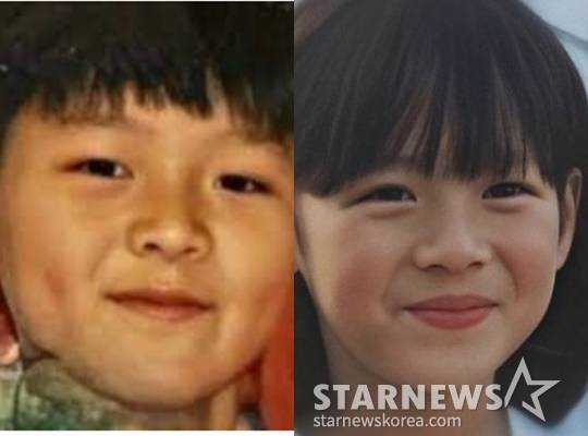 현빈, 손예진 어린 시절 사진 / 사진=커뮤니티