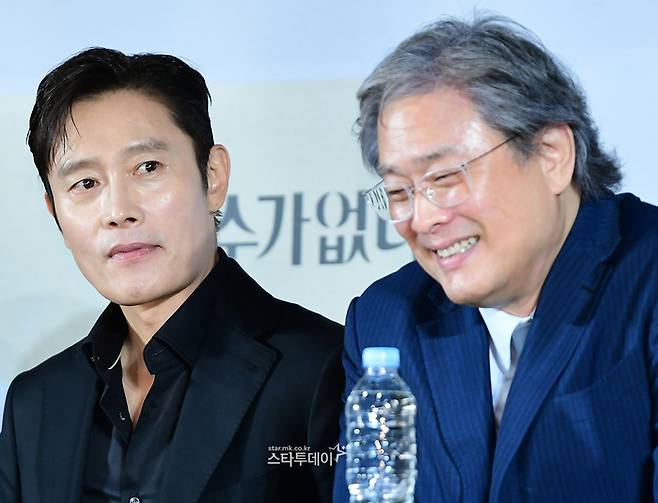 이병헌, 박찬욱 감독. 사진|강영국 기자